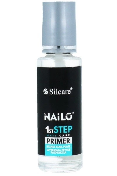 SILCARE Nailo Primer Płyn Wytrawiający Naturalną Płytkę Paznokcia 9ml