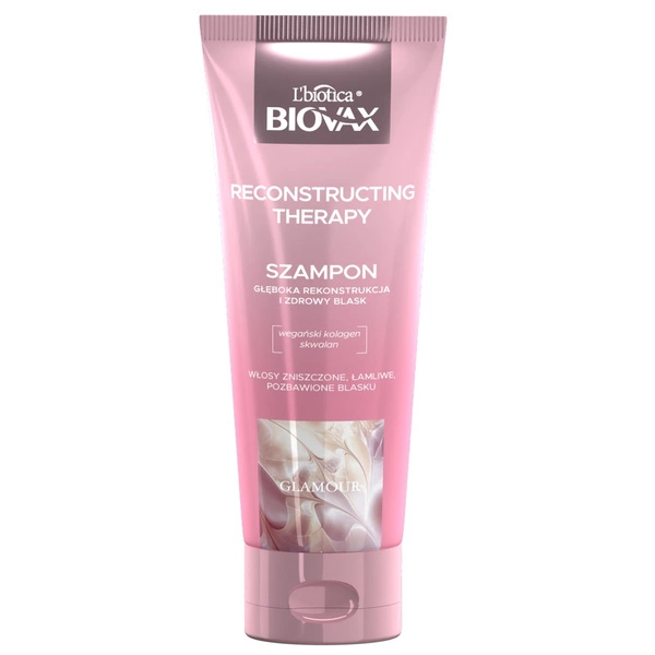 BIOVAX Glamour Recontruscting Therapy Szampon Do Włosów 200ml